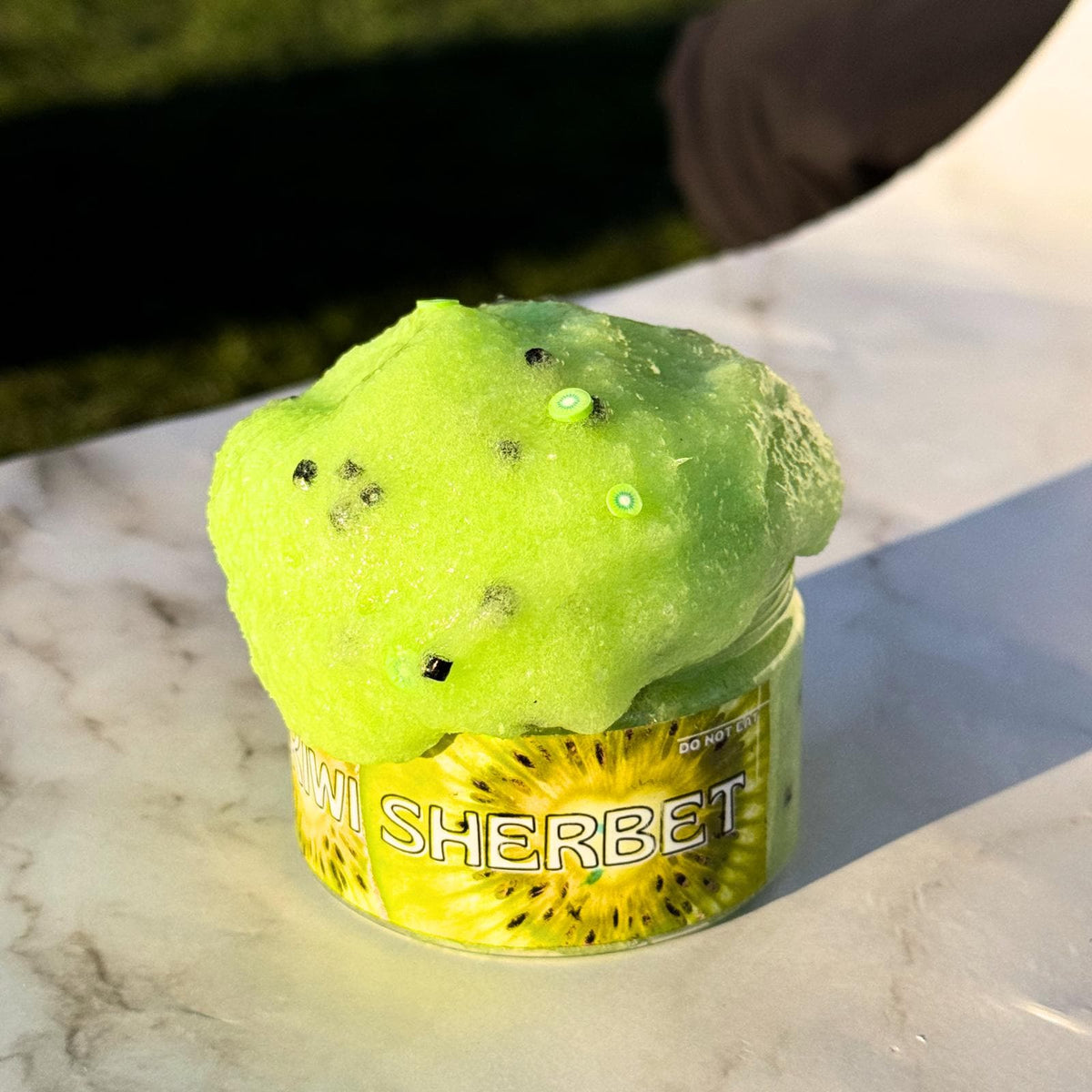 Kiwi Sherbet Snowfizz Slime