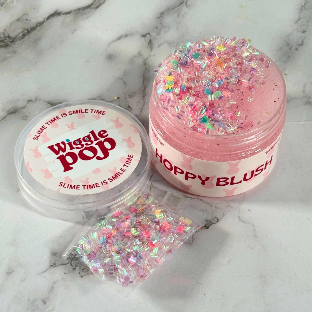 Hoppy Blush Jelly Slime