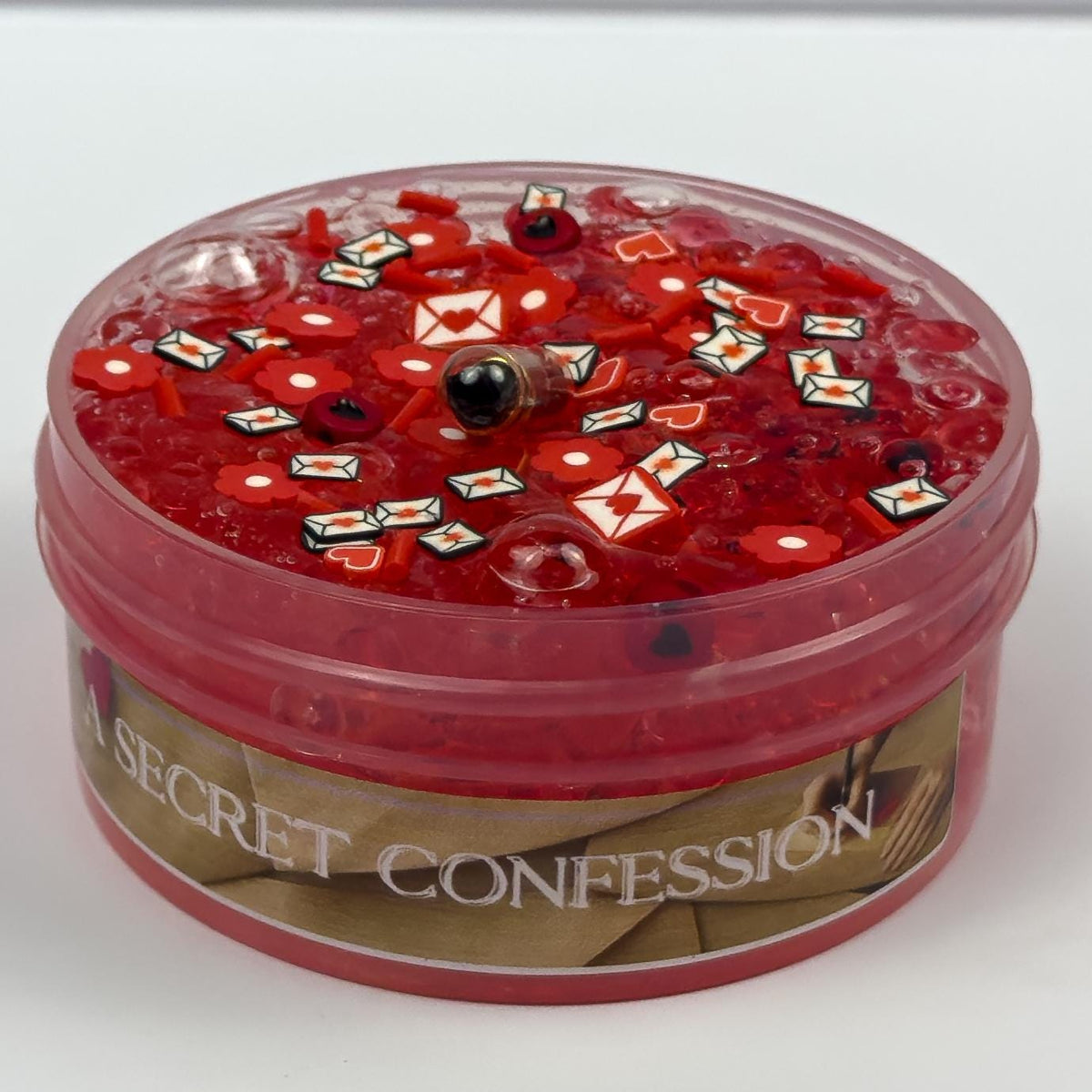 A Secret Confession Beaded Crunchy Slime