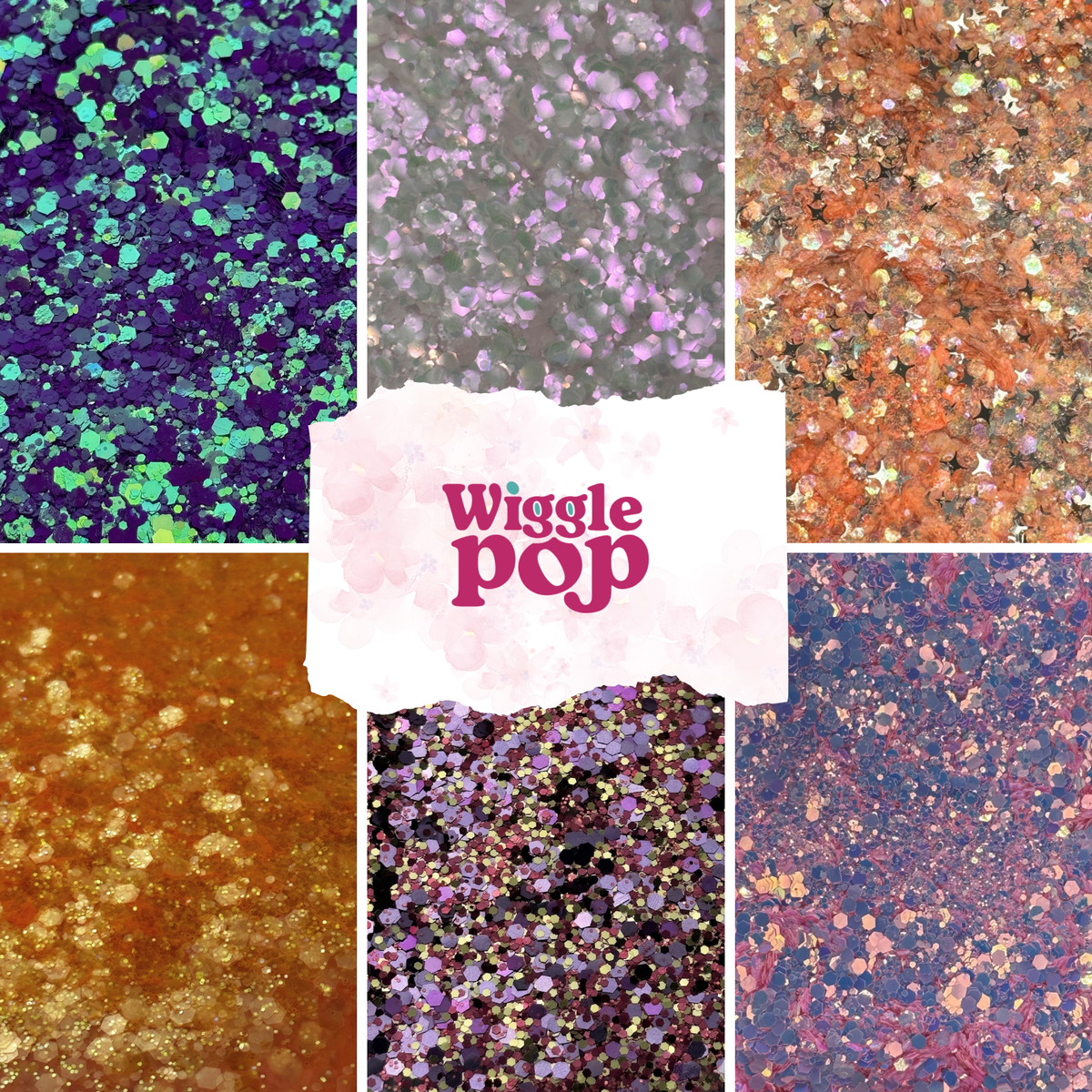 Chunky Glitter Mix for Slime, Resin & Crafts 10g / 20g