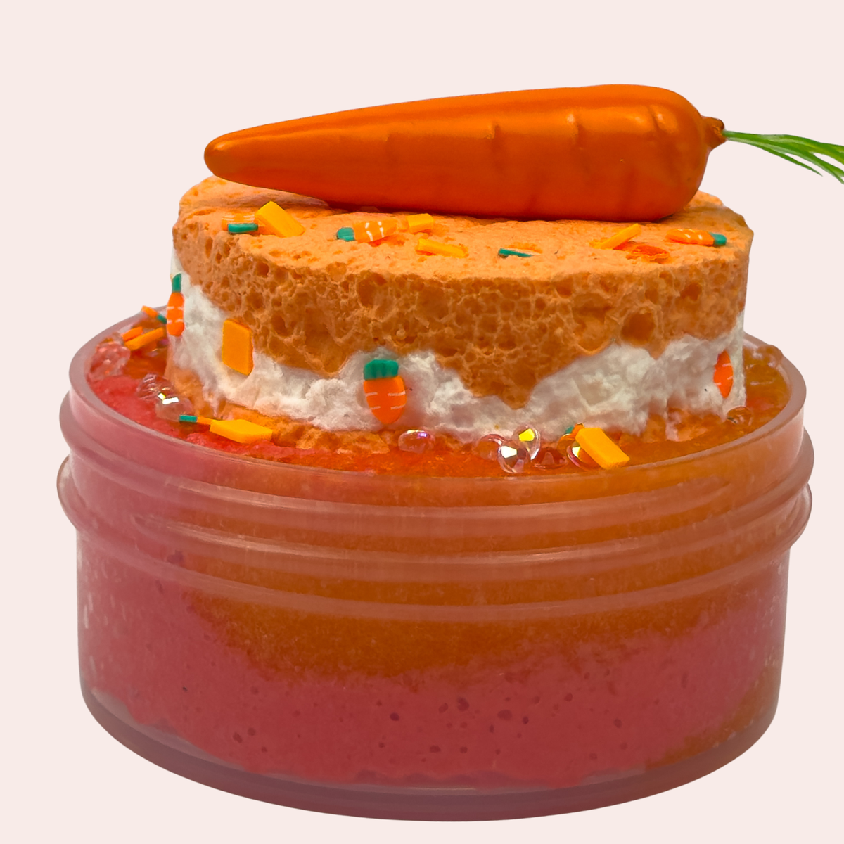 Carrot crumble DIY Slime Kit