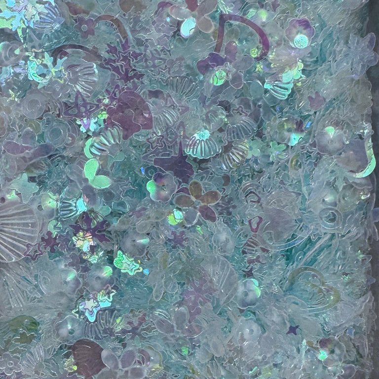 PVC Sequins 10gm Craft, Slime Filler, Embellishments for Sewing, DIY, Scrapbooking & Decorations