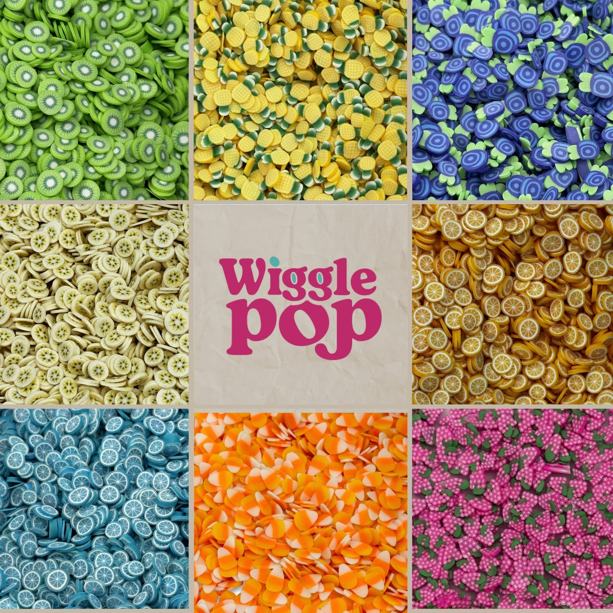 Fruit Fimo Polymer Soft Clay Sprinkles For Kids Diy Scrapbook Decoration Slime Filler Diy Making