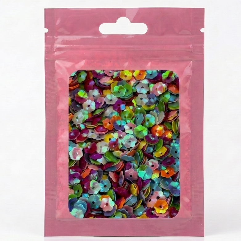 PVC Sequins 10gm Craft, Slime Filler, Embellishments for Sewing, DIY, Scrapbooking & Decorations