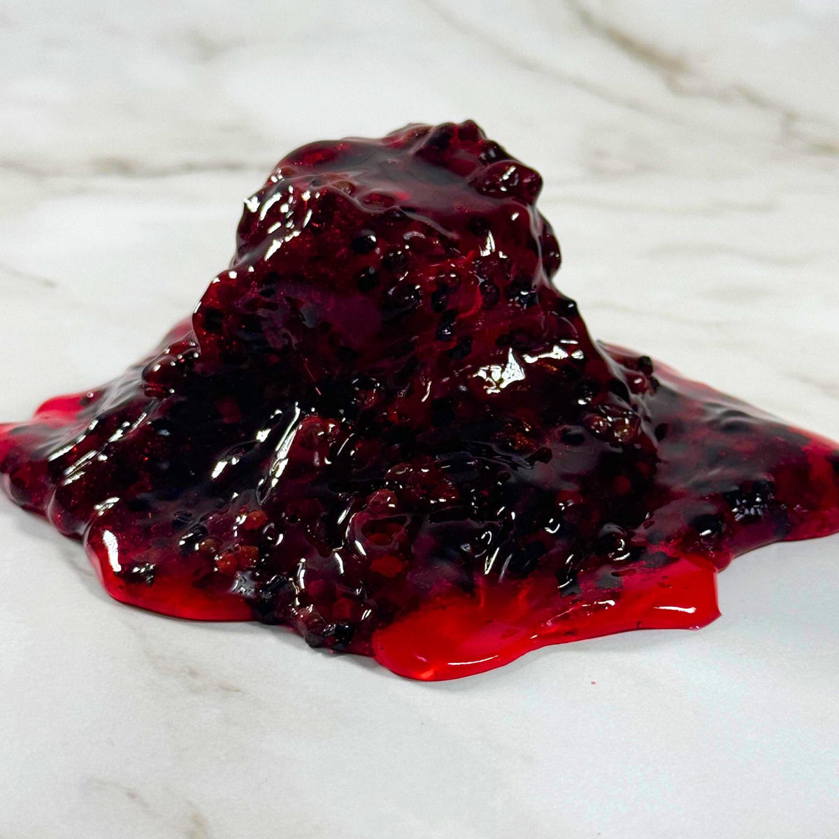 Lava Drip Clear Slime