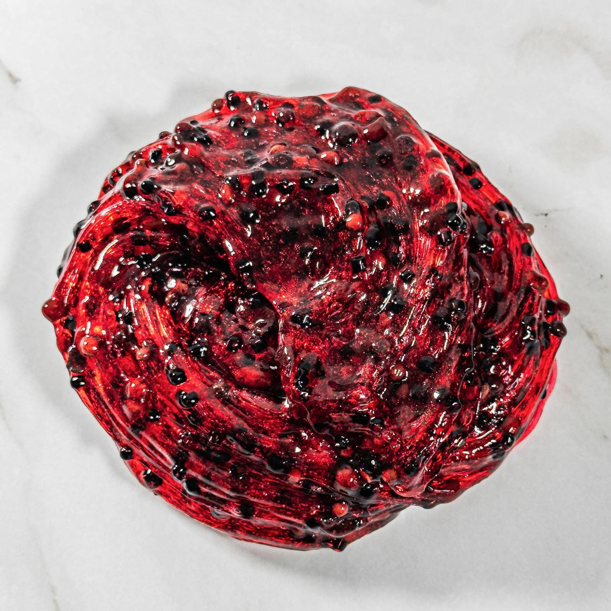 Lava Drip Clear Slime