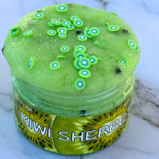 Kiwi Sherbet Snowfizz Slime