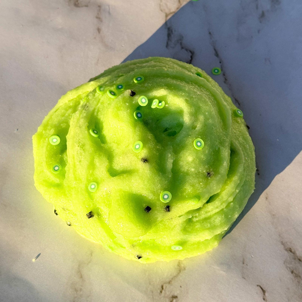 Kiwi Sherbet Snowfizz Slime