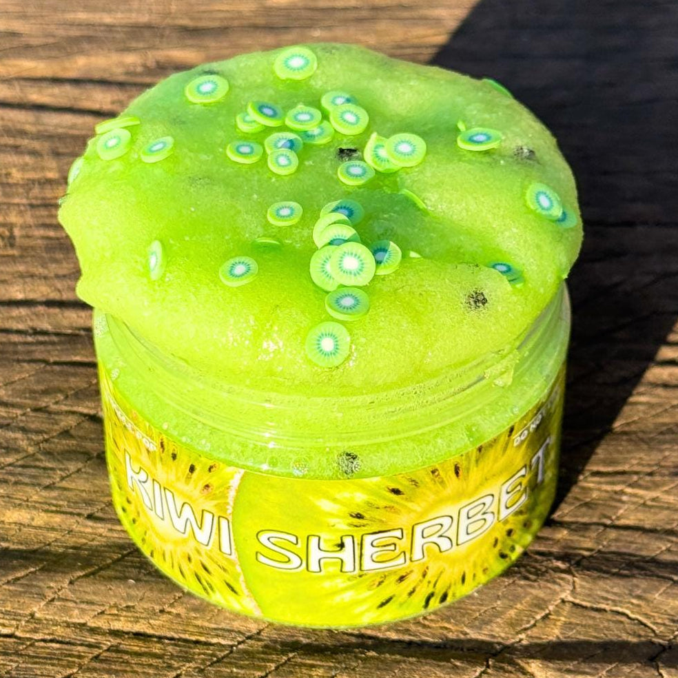 Kiwi Sherbet Snowfizz Slime
