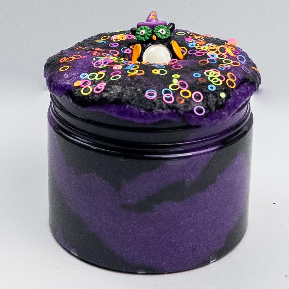 Midnight Hoot SnowFizz Slime
