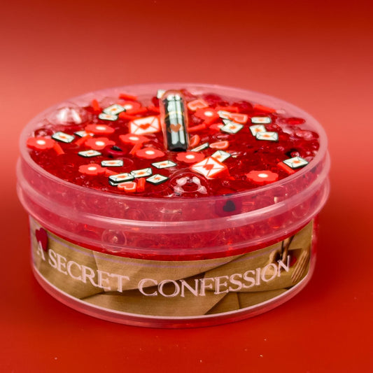 A Secret Confession Beaded Crunchy Slime