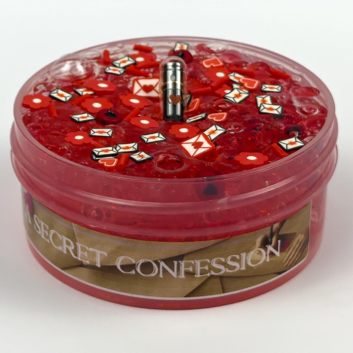 A Secret Confession Beaded Crunchy Slime